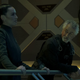 Drummer (Cara Gee) and Ashford (David Strathairn) face the future.